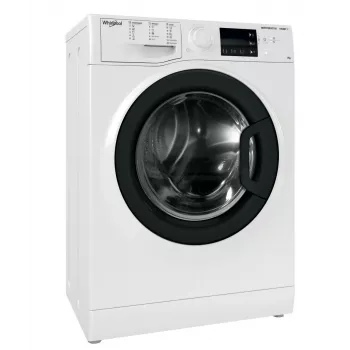 Whirlpool skalbimo mašina | WRSB 7259 WB EU | Energinio efektyvumo klasė B | Pakrovimas iš priekio | Skalbimo talpa 7 kg | 1200 aps./min. | Gylis 43.5 cm | Plotis 59.5 cm | Ekranas | LED | Garų funkcija