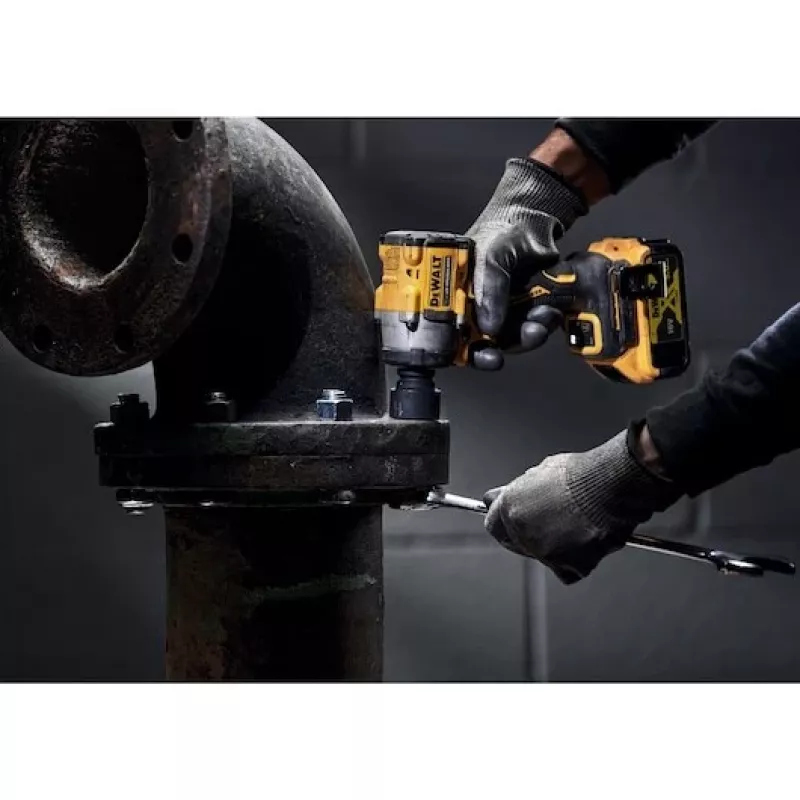 DeWALT DCF922P2T-QW elektrinis veržliaraktis 1/2 2500 RPM 610 N⋅m Juoda, Geltona 415 W 18 V