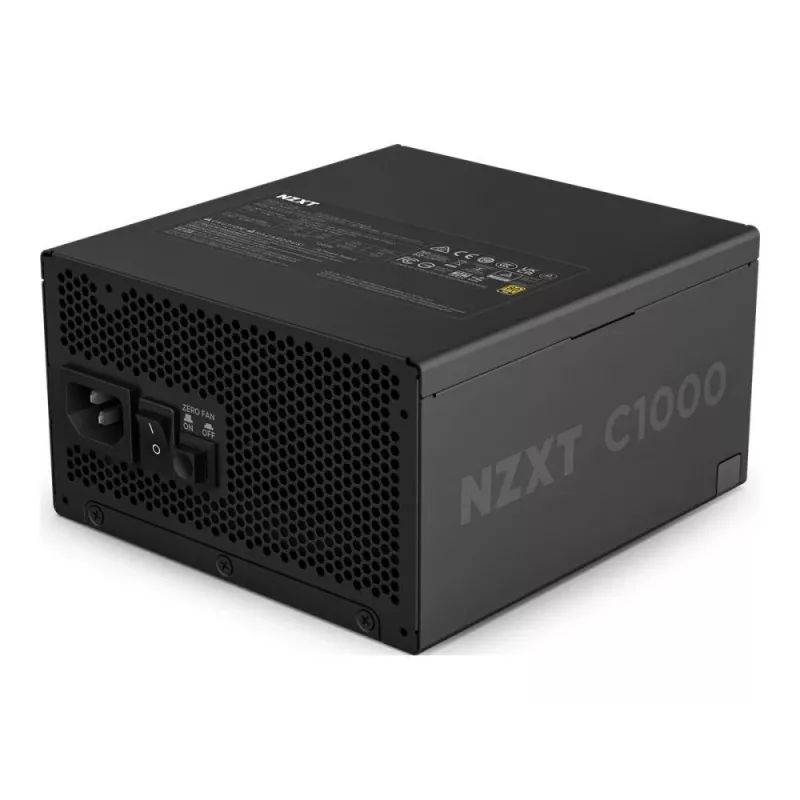 Maitinimo blokas | NZXT | PA-0G2BB-EU | 1000 vatų | Efektyvumas 80 PLUS GOLD | MTBF 100000 valandų | PA-0G2BB-EU