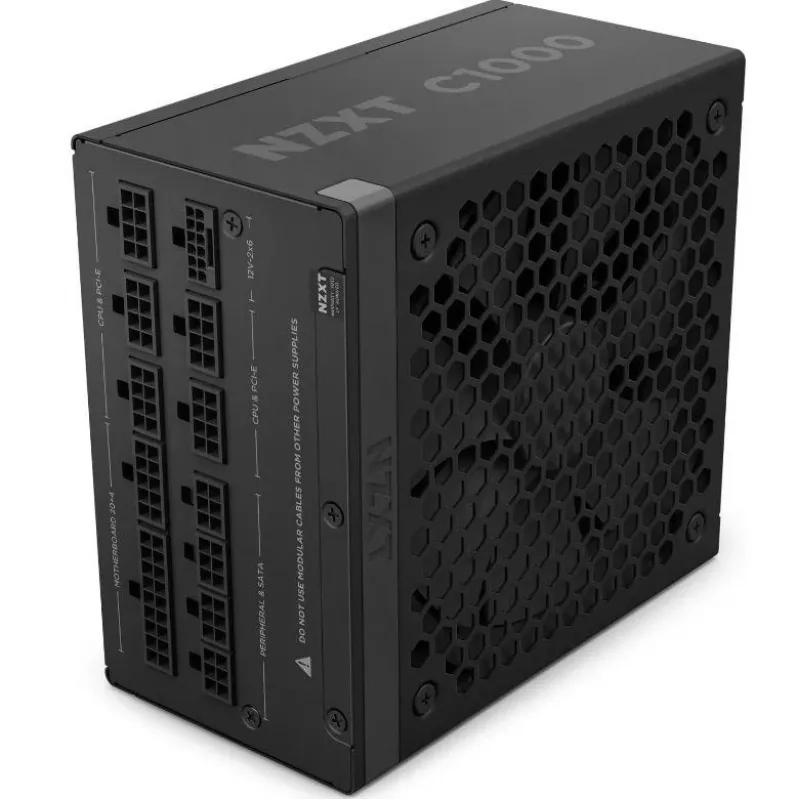 Maitinimo blokas | NZXT | PA-0G2BB-EU | 1000 vatų | Efektyvumas 80 PLUS GOLD | MTBF 100000 valandų | PA-0G2BB-EU