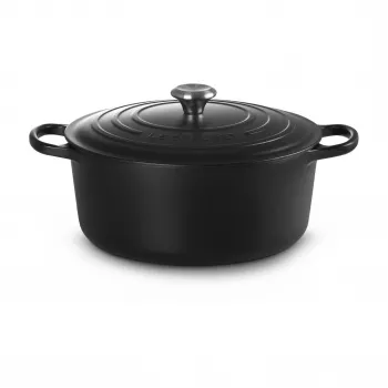 Le Creuset Signature apvalus puodas 8,1 l juodas 30 cm