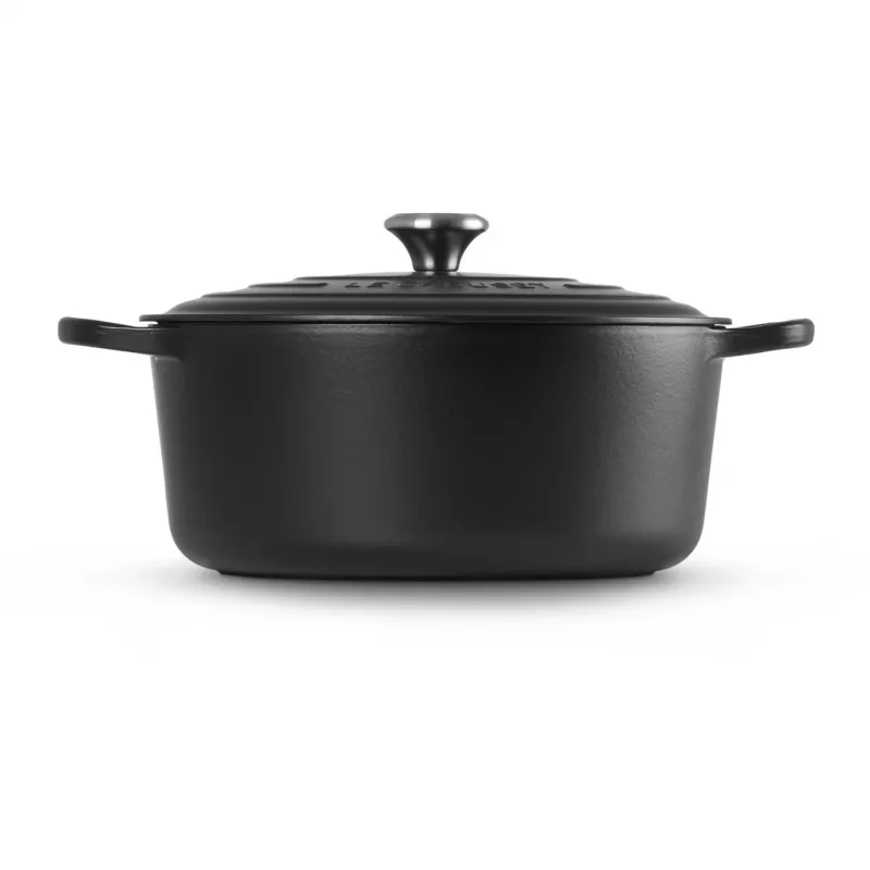 Le Creuset Signature apvalus puodas 8,1 l juodas 30 cm