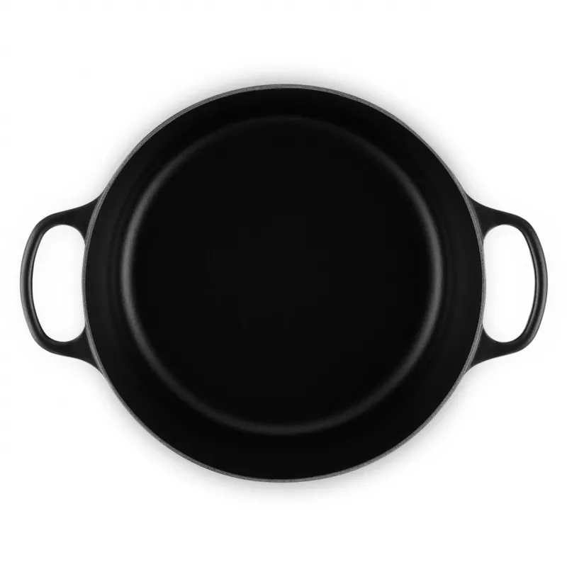 Le Creuset Signature apvalus puodas 8,1 l juodas 30 cm
