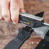 Pratraukiamas peilių galąstuvas Work Sharp Precision Adjust Elite 09DX066 — reguliuojamas kampas, deimantiniai akmenys, odinė apdaila, nailono korpusas