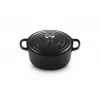 Le Creuset Signature 3,3 L apvalus juodas