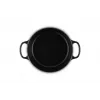 Le Creuset Signature 3,3 L apvalus juodas