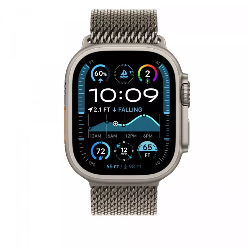 Natūralaus titano milanietiško stiliaus kilpa 49 mm – L