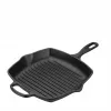 Le Creuset Signature kvadratinė grilio keptuvė 26 cm, matinė juoda (20183260000422)