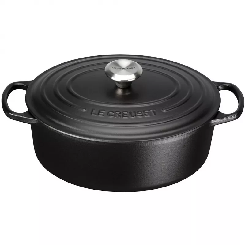 Le Creuset Signature Casserole oval 29 cm Juoda
