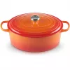 Le Creuset Signature ovali kepimo skarda 33 cm orkaitės raudona (21178330902430)