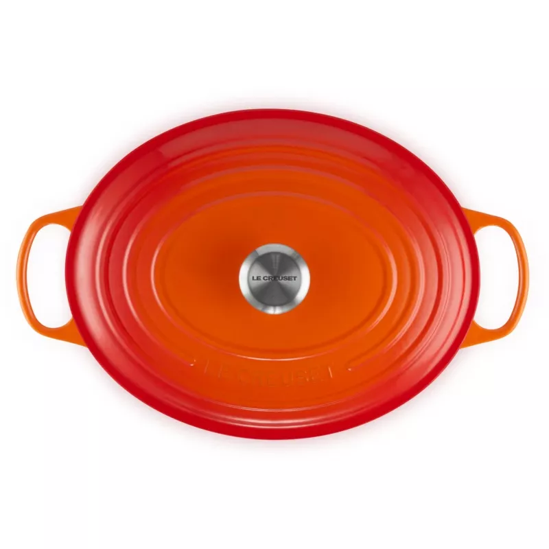Le Creuset Signature ovali kepimo skarda 33 cm orkaitės raudona (21178330902430)