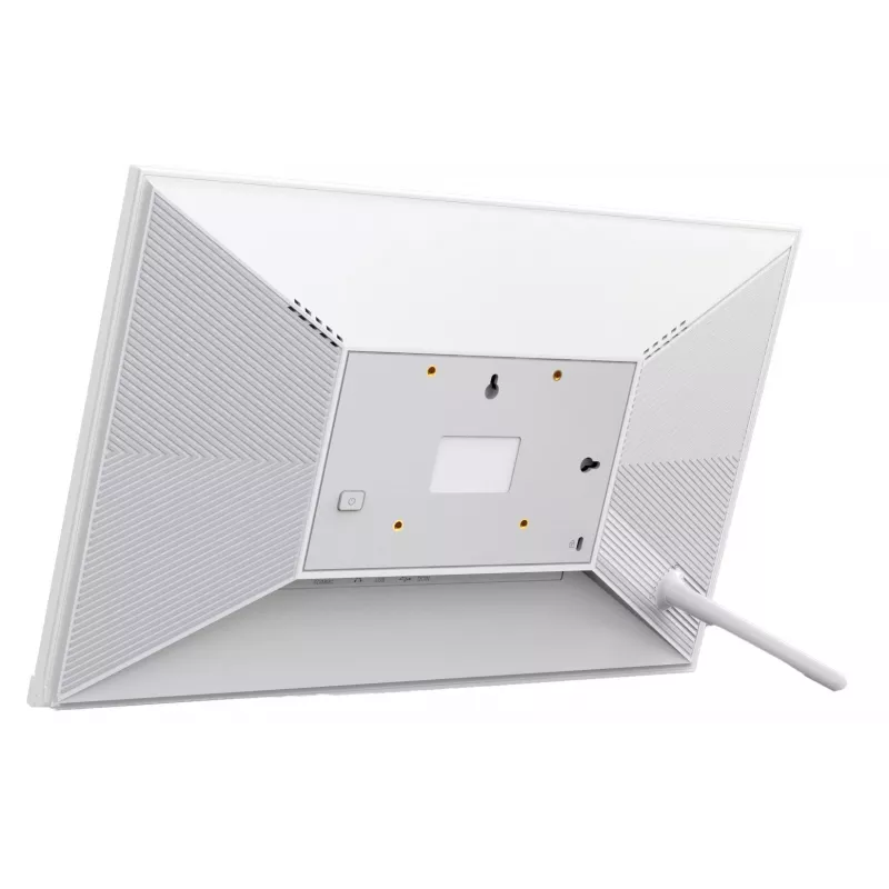 Denver PFF-1503WMK2 15,6 colių „Wi-Fi“ skaitmeninis nuotraukų rėmelis, baltas
