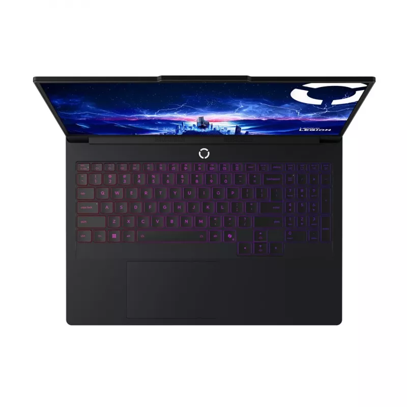 Lenovo Legion Pro 7 16IAX10H Intel Core Ultra 9 275HX nešiojamasis kompiuteris 40,6 cm (16) WQXGA 64 GB DDR5-SDRAM 1 TB SSD NVIDIA GeForce RTX 5090 Wi-Fi 7 (802.11be) Windows 11 Pro juoda