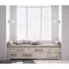 Sieninis šviestuvas ActiveJet NIKITA nikelis E27 vienos lemputės, apvalus metalinis gaubtas, IP20, 220–240 V, maks. 60 W