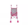 Stroller milly mally Julia Prestige Pink — lengvas kompaktiškas lėlių vežimėlis, modelis 2722