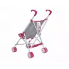 Stroller milly mally Julia Prestige Pink — lengvas kompaktiškas lėlių vežimėlis, modelis 2722