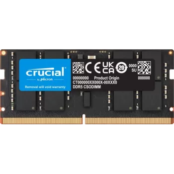 Nešiojamojo kompiuterio atmintis DDR5 CSODIMM 32 GB (1×32 GB) / 6400 CL52