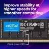 Nešiojamojo kompiuterio atmintis DDR5 CSODIMM 32 GB (1×32 GB) / 6400 CL52