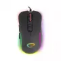Žaidimų pelė ESPERANZA EGM303 USB Type-C, optinė 2400 DPI, 7 mygtukai, RGB, dešiniarankė, juoda