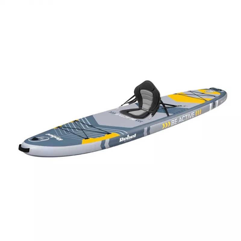 Pripučiama SUP lenta Rebel ACTIVE 350x81x15 cm rinkinys - modelis RBA-4500, universali turistine irklentė