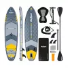 Pripučiama SUP lenta Rebel ACTIVE 350x81x15 cm rinkinys - modelis RBA-4500, universali turistine irklentė