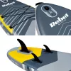 Pripučiama SUP lenta Rebel ACTIVE 350x81x15 cm rinkinys - modelis RBA-4500, universali turistine irklentė