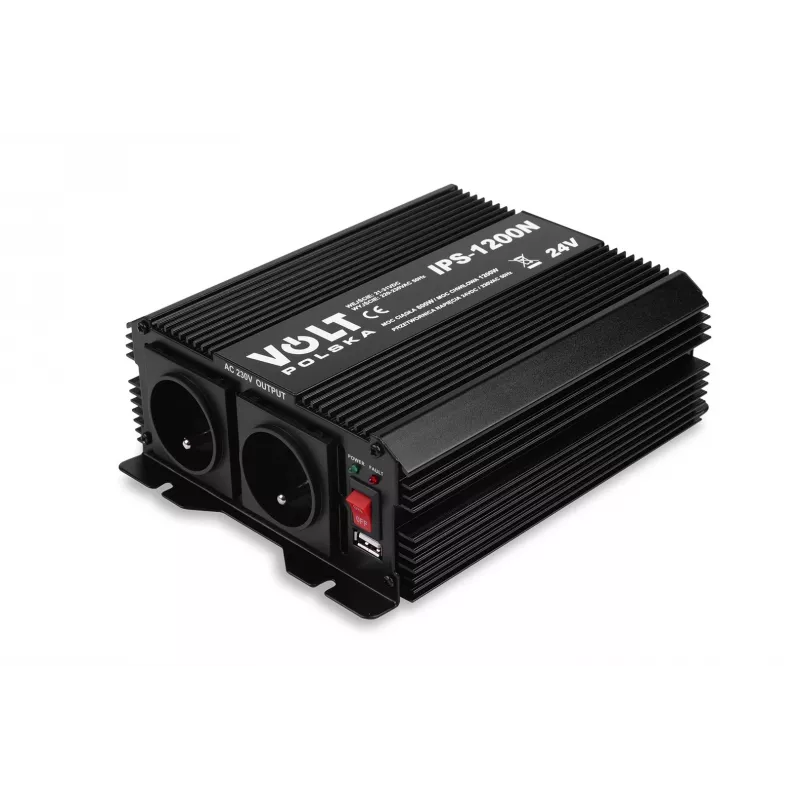 Volt 800/1200W 24V į 230V keitiklis modelis 20039