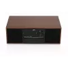 Mini bokštelio muzikinė sistema JVC RD-E761, 2x8W RMS, Bluetooth 4.2, USB, CD, FM, medinis korpusas, juoda
