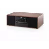 Mini bokštelio muzikinė sistema JVC RD-E761, 2x8W RMS, Bluetooth 4.2, USB, CD, FM, medinis korpusas, juoda