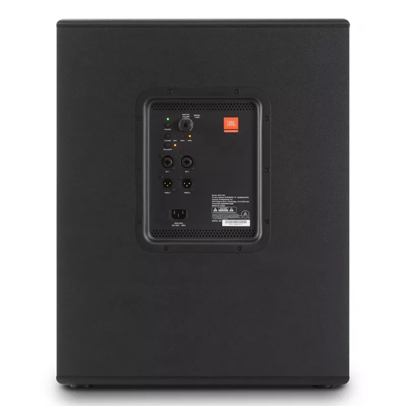 JBL IRX115S žemų dažnių garsiakalbis juodas 400 W