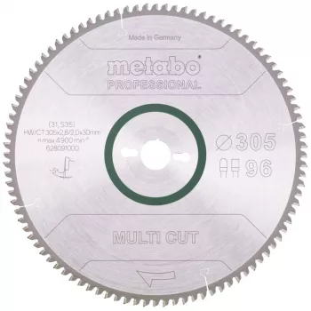 Diskinis pjūklo diskas Metabo 628091000 30,5 cm