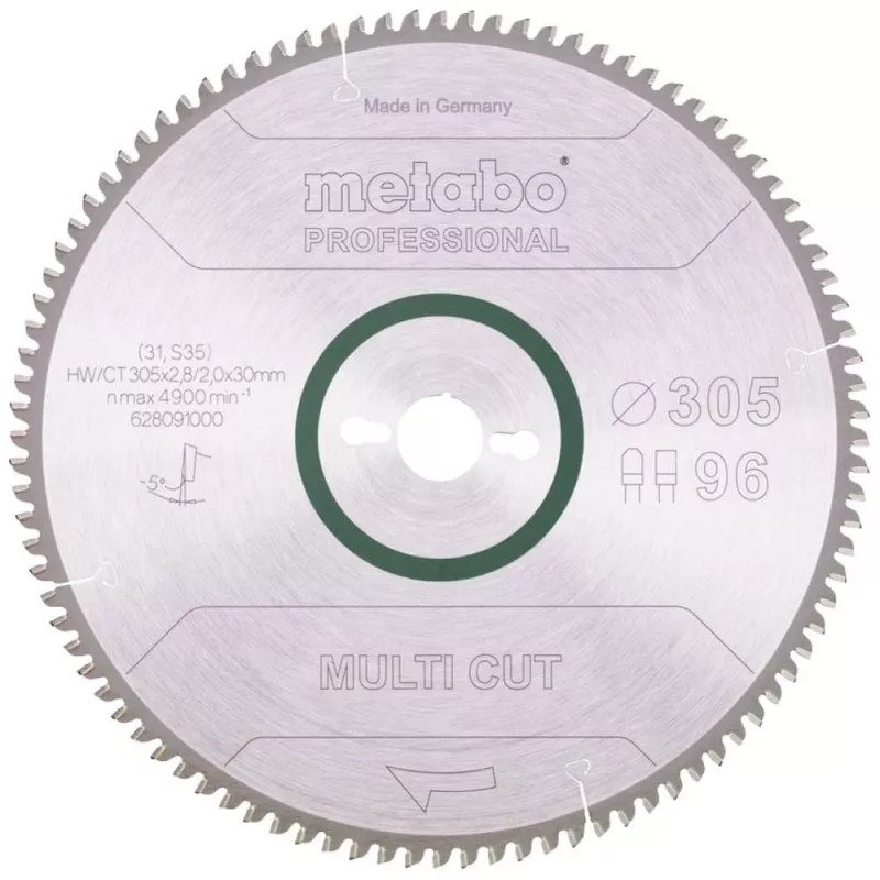 Diskinis pjūklo diskas Metabo 628091000 30,5 cm