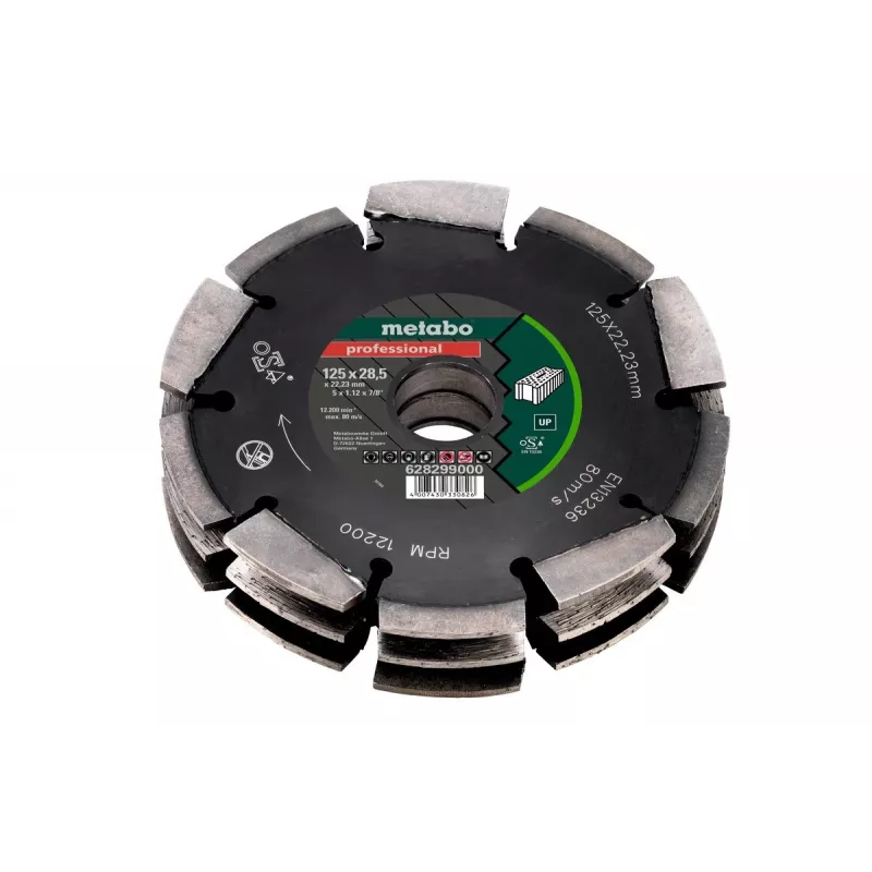 Diskinis pjūklo diskas Metabo 628299000 12,5 cm