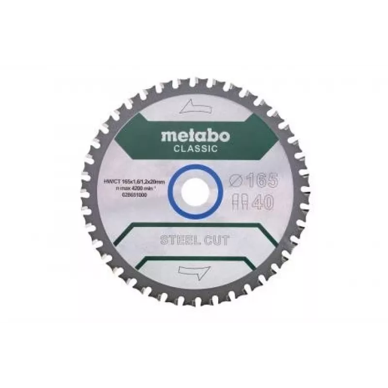 Diskinis pjūklo peilis Metabo 628651000 16,5 cm metalui
