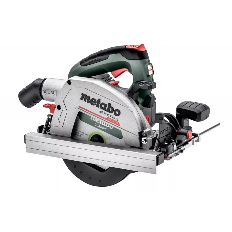 Diskinis pjūklas Metabo KS 18 LTX 66 BL 16,5 cm juoda pilka