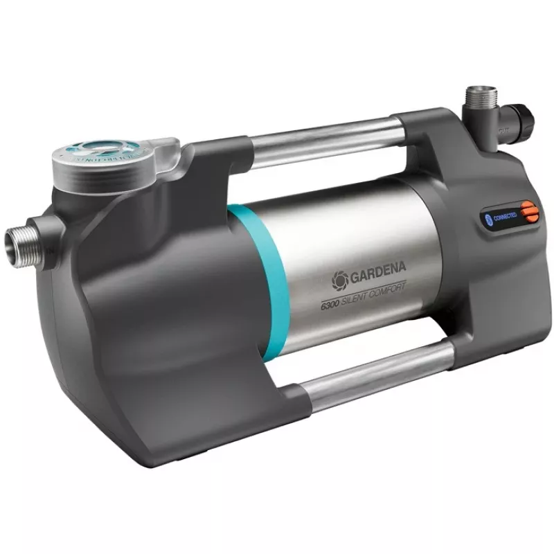 Sodo siurblys 6300 SilentComfort tamsiai pilkas nerūdijantis plienas 1050 vatų Bluetooth modelis 2023