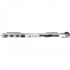 Nešiojamasis stovas su integruotu dokais Dokas + nešiojamojo kompiuterio laikiklis USB-C 3.2 Gen 1 Thunderbolt 3