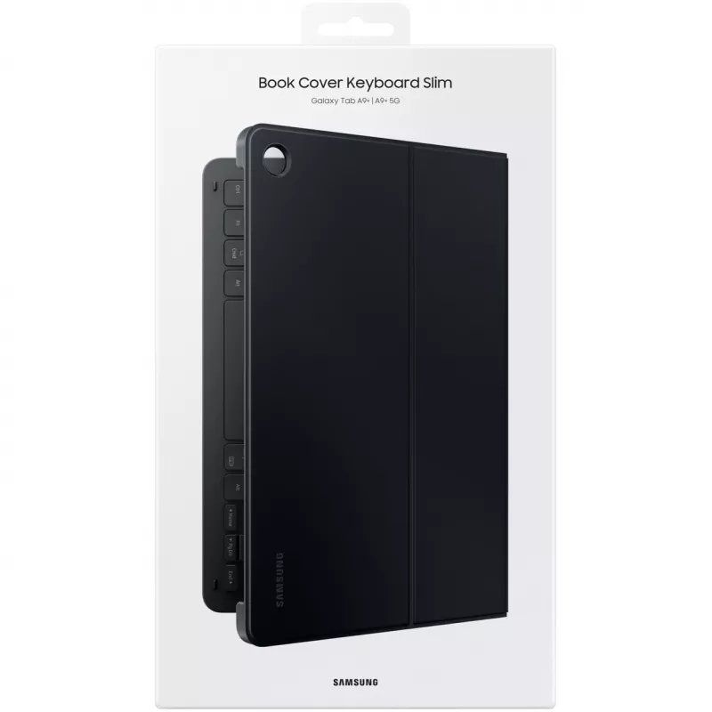 Samsung Book Cover klaviatūra plonas EF-DX211BBGGDE Tab A9+ Juoda