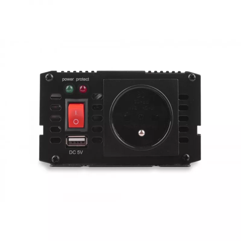 Maitinimo inverteris Volt SINUS-600 12V į 230V 300W nuolatinė galia 600W didžiausia galia