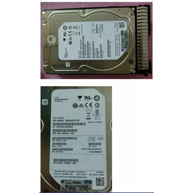 HPE 872744-001 atminties diskas