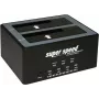 ROLINE - HDD prijungimo stotelė - skyriai: 2 - 6,4 cm, 8,9 cm (2,5, 3,5) - SATA 6Gb/s - 600 MBps - USB 2.0 - Juoda (16.01.4122)