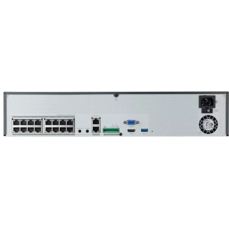 Tinklo vaizdo įrašymo įrenginys Hanwha XRN-1620SB1 16 kanalų 3840x2160