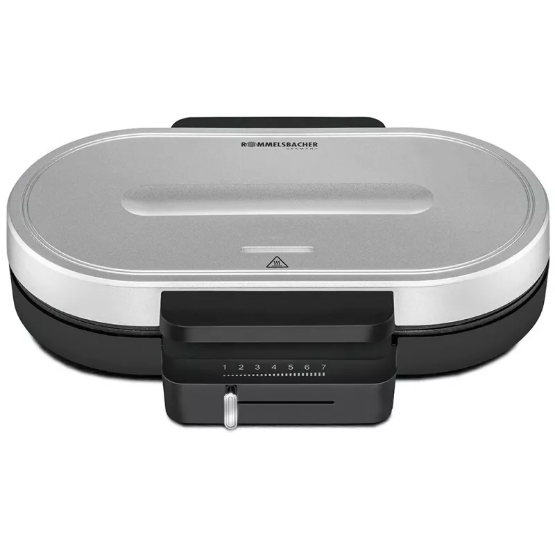 Rommelsbacher WA 1250 vaflinė 2 vafliai (-ių) 1250 W sidabrinė