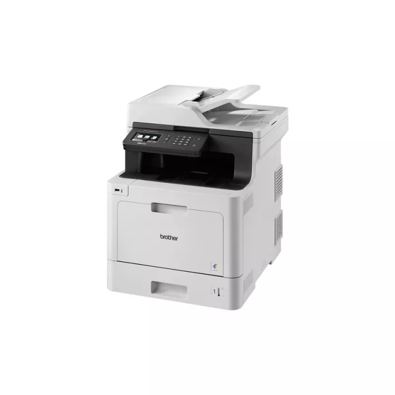 Daugiafunkcis lazerinis spausdintuvas Brother MFC-L8690CDW — A4 spalvotas, 2400×600 dpi, 31 ppm, dvipusis, Wi‑Fi