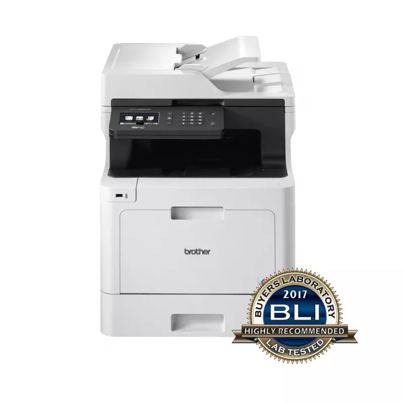 Daugiafunkcis lazerinis spausdintuvas Brother MFC-L8690CDW — A4 spalvotas, 2400×600 dpi, 31 ppm, dvipusis, Wi‑Fi