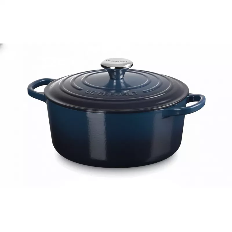 Le Creuset Signature kepimo indas apvalus 24 cm nuit