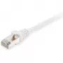Pleistras Laidas Equip Cat.6 S/FTP RJ-45 0,25 m Baltas