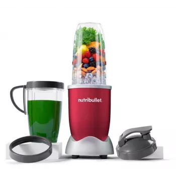 NutriBullet NB907R 0,9 L virimo blenderis 900 W raudona, sidabrinė