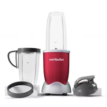 NutriBullet NB907R 0,9 L virimo blenderis 900 W raudona, sidabrinė
