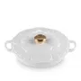 Le Creuset gourmet professional puodas gėlė 26 cm balta